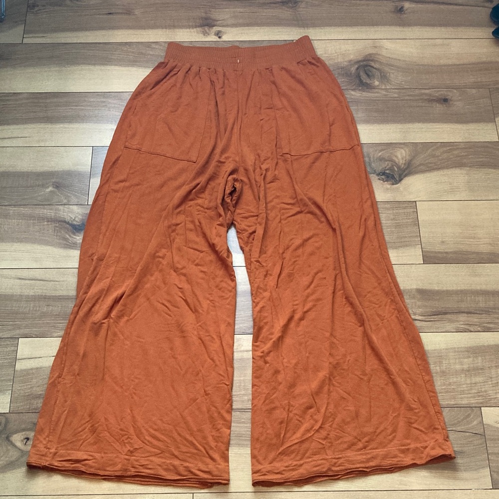 Farm Rio Wide Leg Viscose Blend Pants
